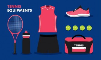 ECHIPAMENTUL NECESAR PENTRU JUCATORII DE TENIS PE TEREN